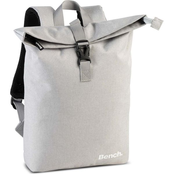 Bench. Zaino Per Laptop Zaino Con Scomparto Per Laptop Classic Backpack Stone Grey Grigio-image