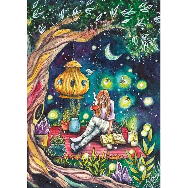 Magnolia Puzzle Boho Vibes 1000 Pezzi Giocattolo Colorato-image