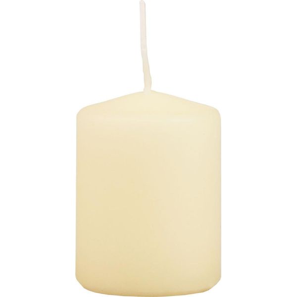 Candele Dell'avvento Candele Cilindriche Crema Piccole 70/50 Mm 24 Pezzi - Candele Di Qualità Per Decorazioni E Festività, 24 Pezzi-image