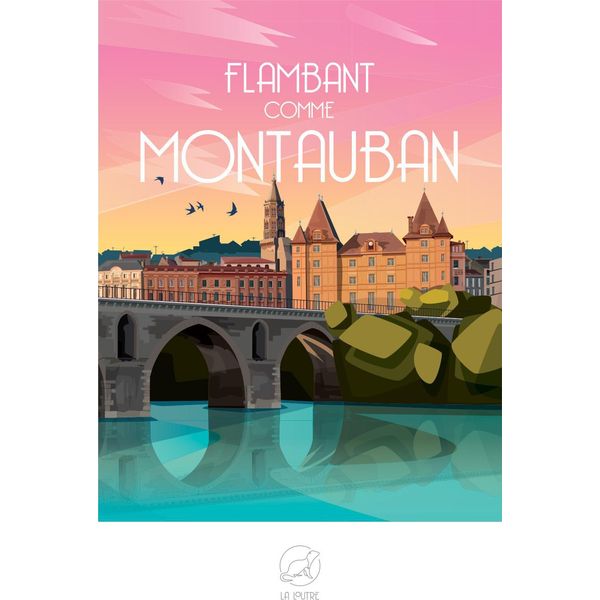 La Loutre Puzzle Flambant - 1000 Teile Montauban-image