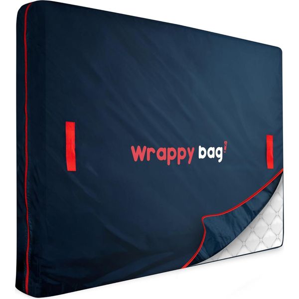 Wrappybag - Coprimaterasso Impermeabile In Poliestere Oxford Borsa Di Stoccaggio Con 4 Maniglie Per Il Trasporto Ideale Per Traslochi, Stoccaggio E Trasporto 140 X 200 Cm-image
