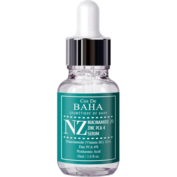 Cos De Baha - Nz Niacinamide 20 Zinc Pca 4 Serum, Siero Da 30 Ml Con Niacinamide E Zinco-image