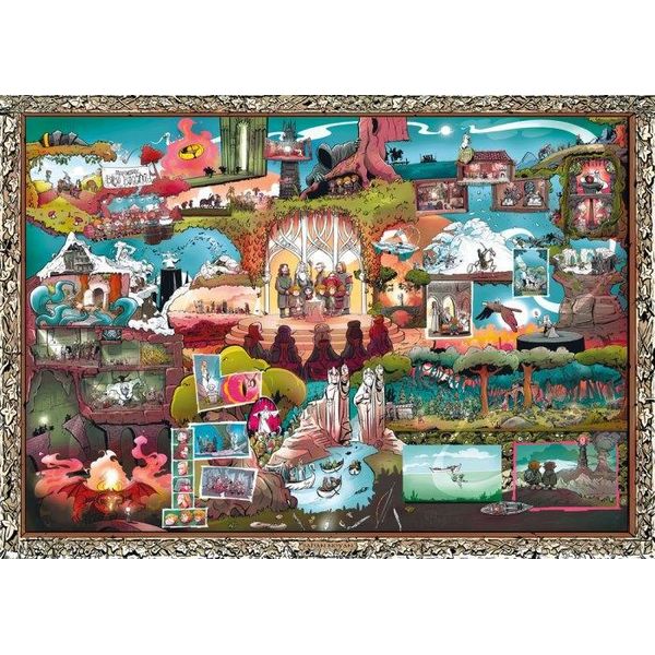 Puzzle Magnolia L'inizio Della Leggenda - Puzzle Da 1000 Pezzi-image