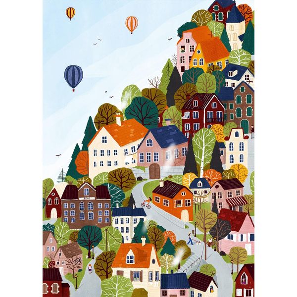 Puzzle Di Pezzi E Pace Di Forest City - Puzzle Da 1000 Pezzi Per Adulti-image