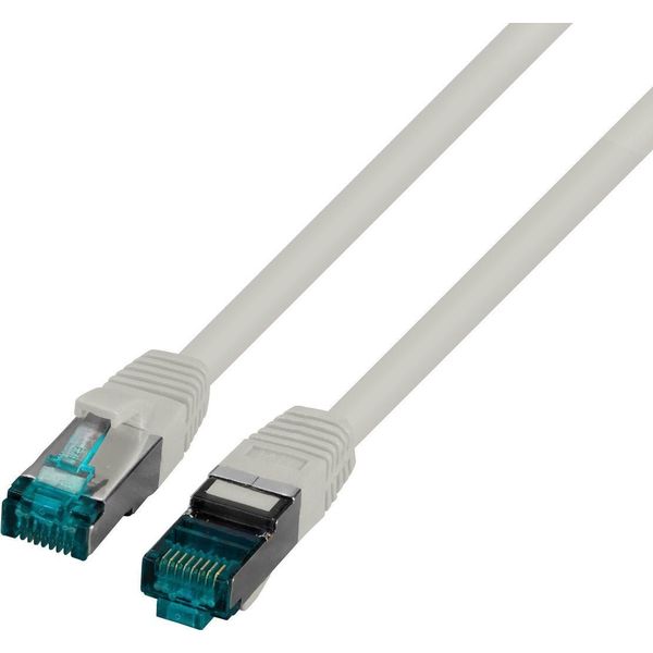 Cavo Patch RJ45 S/Ftp Cat. 6A Lszh Grigio 3M-image