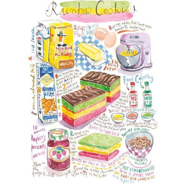 Magnolia Puzzle Rainbow Cookies - 1000 Pezzi Giocattolo Colorato-image
