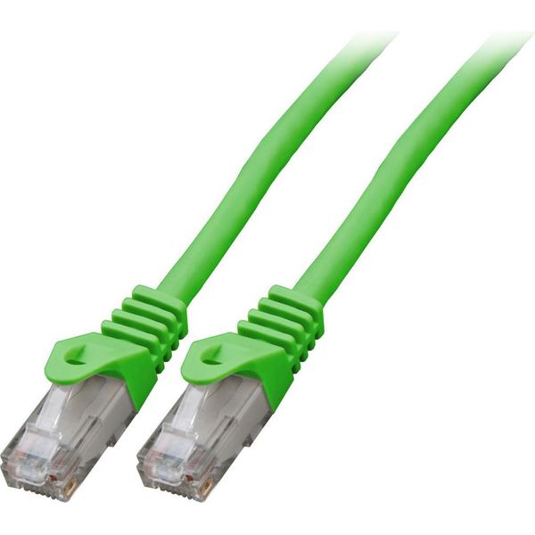 Cavo Patch RJ45 U/Utp Cat. 6 Lszh Cca Verde 0,5 M-image
