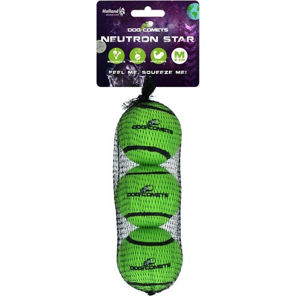 Cane Cometa Neutron Star Green 3Pz Con Squeaker-image