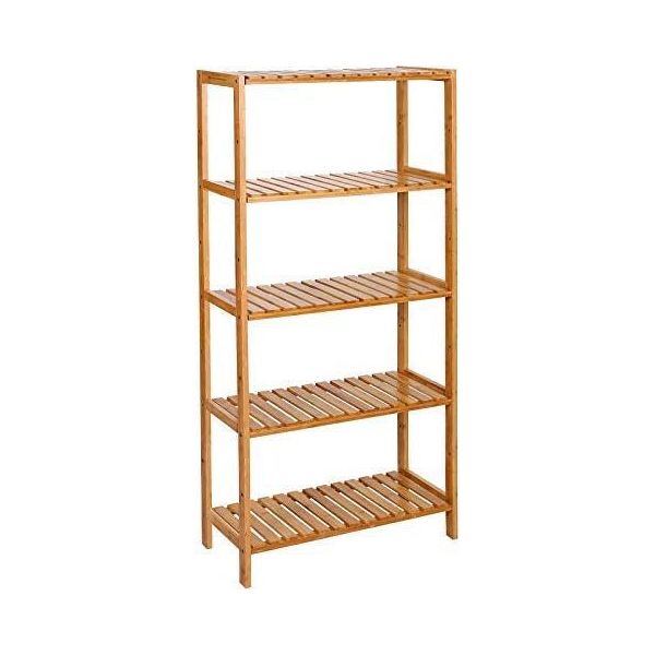Scaffale Regolabile In Bambù: Ecologico E Facile Da Installare-image