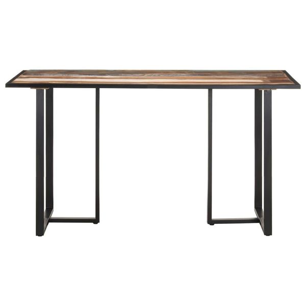 Syfax™ Tavolo Da Pranzo 140 Cm In Legno Massello Di Recupero-image