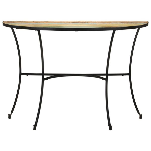Syfax™ Tavolino Laterale 110X40X77 Cm In Legno Massello Di Recupero-image