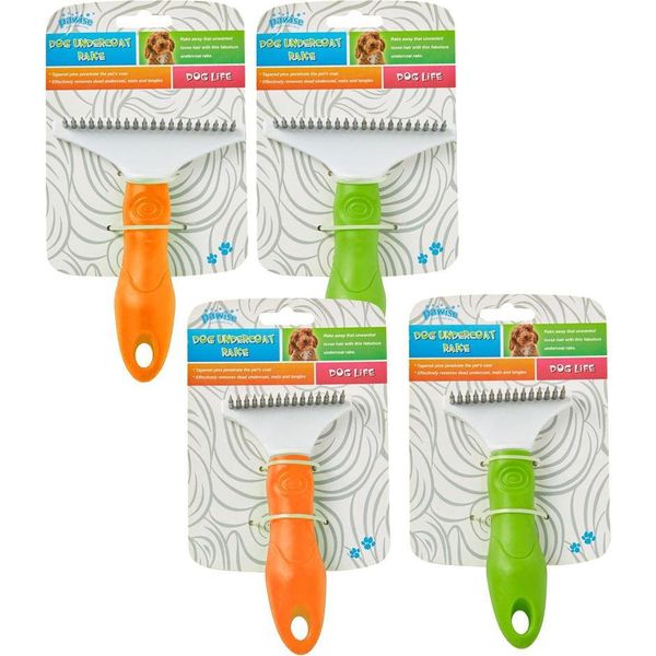 Rastrello Per Sottopelo Per Cani Pawise L 11 Cm-image