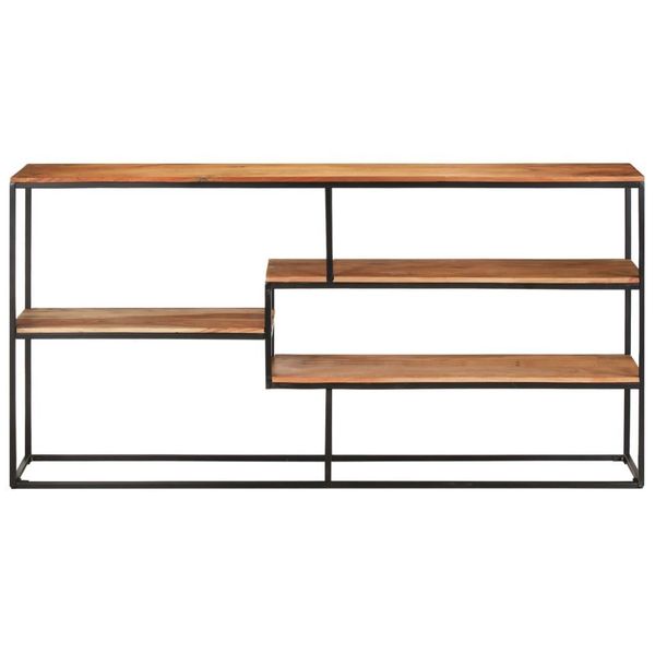 Syfax™ Credenza 150X30X75 Cm In Legno Massello Di Acacia-image
