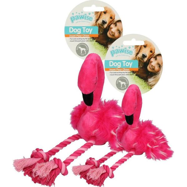 Pawise Flamingo Con Gambe Fuori Corda L-image