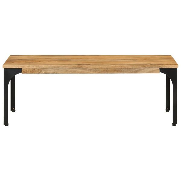 Syfax™ Tavolino Da Salotto 100X55X35 Cm In Legno Massello Di Mango-image