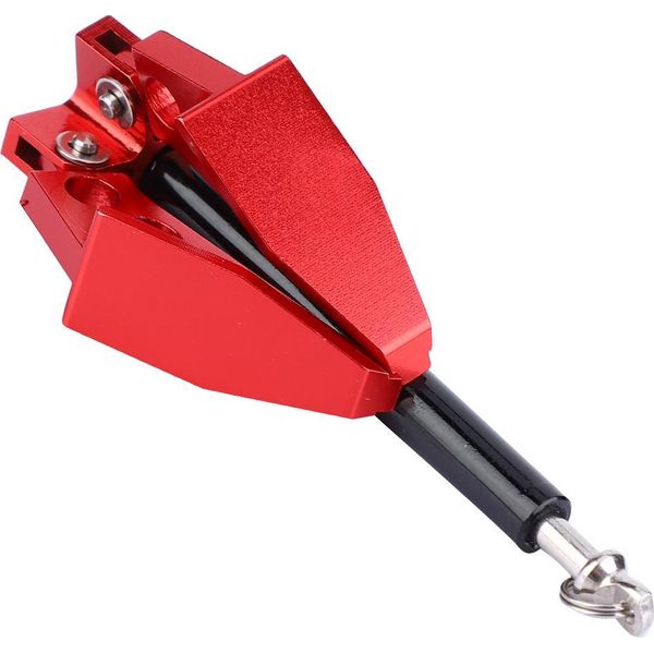 Ancoraggio Universale In Metallo Pieghevole Per Verricello Per Auto 1:10 Rc Crawler Accessorio-image