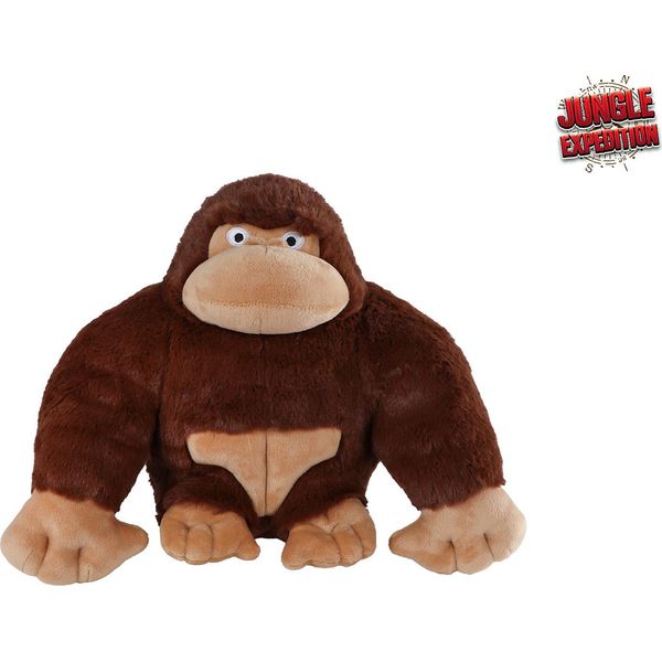 Van Manen Gorilla Peluche Giocattolo - Jungle Expedition - 25 Cm-image