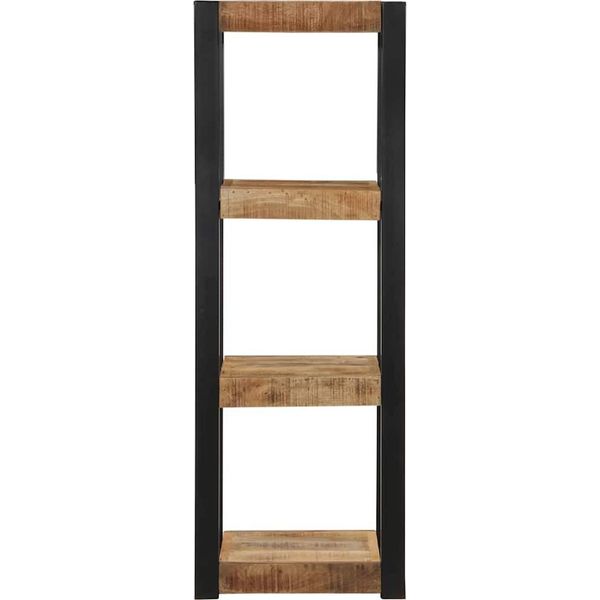 Syfax™ Mensola Da Parete 35X35X100Cm In Legno Massello Di Mango Grezzo-image