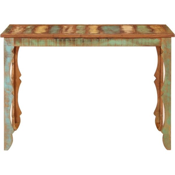 Syfax™ Tavolo Da Pranzo 110X52X76 Cm In Legno Massello Di Recupero-image