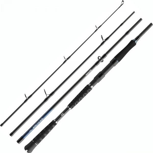 Daiwa Sealine Travel Pilk, 2.4M, 7.87Ft, 80-200G, 4 Pezzi, Canna Da Pesca Pilk Da Viaggio, Quasi, 11353-240-image