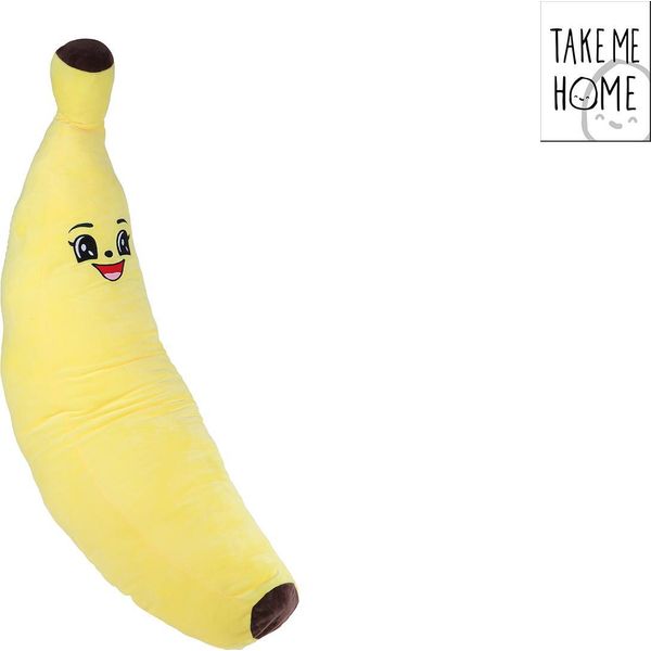 Take Me Home Banana Giallo Peluche - 100 Cm-image
