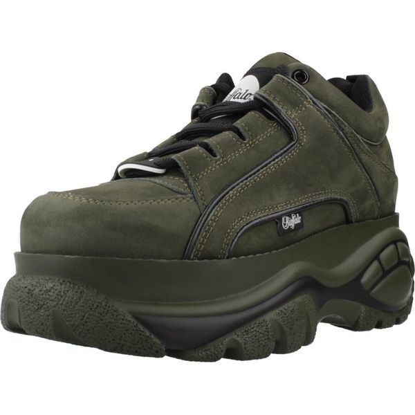 Sneakers Del Marchio Buffalo Del Modello 1339-14 Calf Nub Verde-image