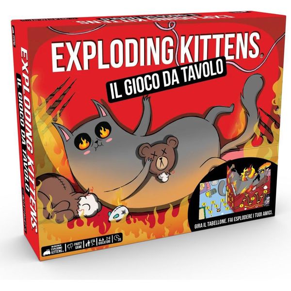Asmodee Exploding Kittens, Gioco Da Tavolo, Festa, 7 Anni, 20 Min-image