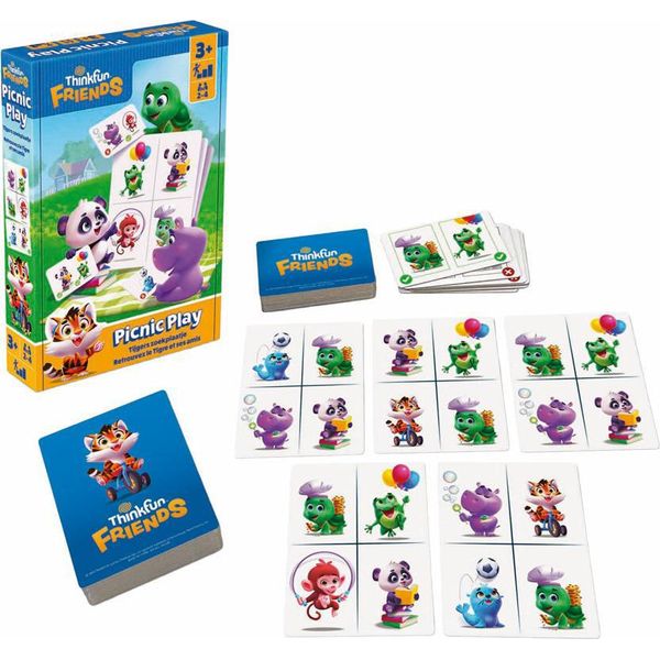 Ravensburger Thinkfun Friends Gioco Da Picnic – Da 2 A 4 Giocatori-image