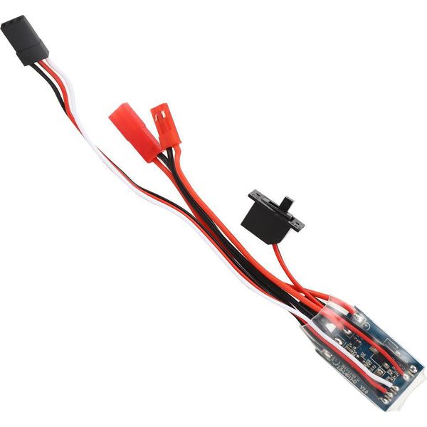 Esc Spazzolato Bidirezionale 30A Regolatore Di Velocità Elettrico Con Freno Per Rc Auto Barcanero-image
