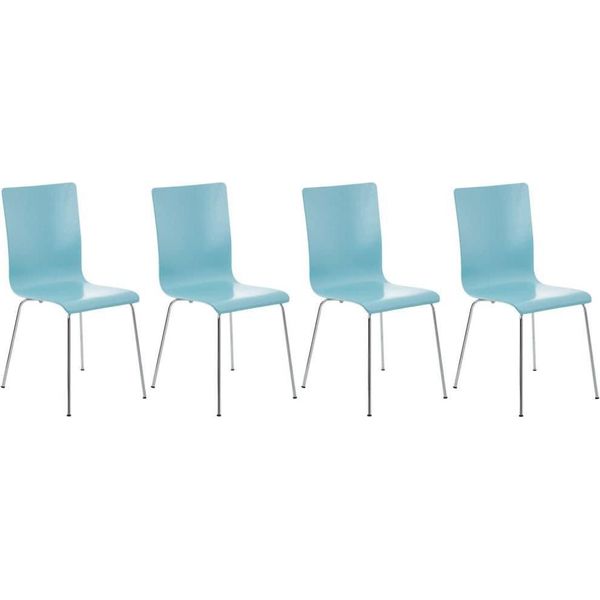 Set Di Quattro Sedie Per Visitatori - Sedie Da Conferenza - Comfort Ergonomico-image