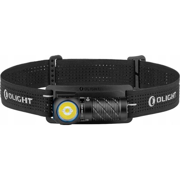 Olight Perun 3 Mini Premium Nero Torcia Per Testa E Angolo Con Fascia Da 1250 Lm-image