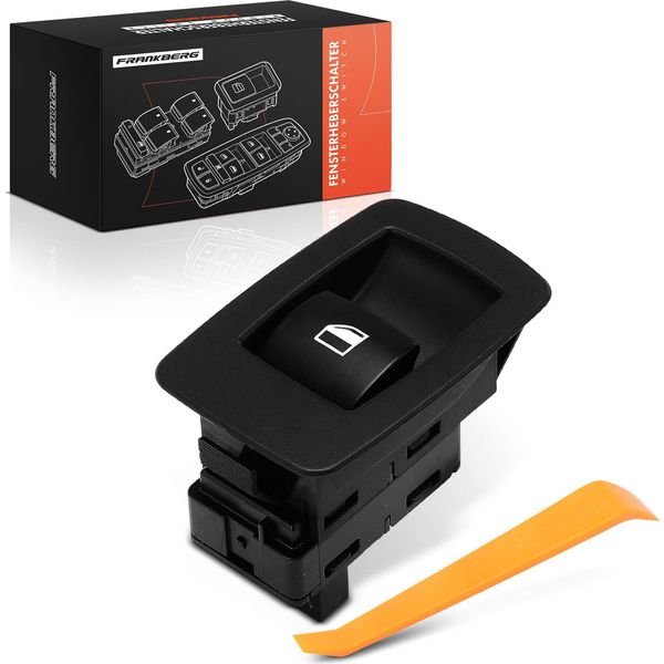 Frankberg 1X Interruttore Alzacristalli Elettrici Anteriore E Posteriore Per Bmw Serie 5 Touring E60 E61 X3 E83-image