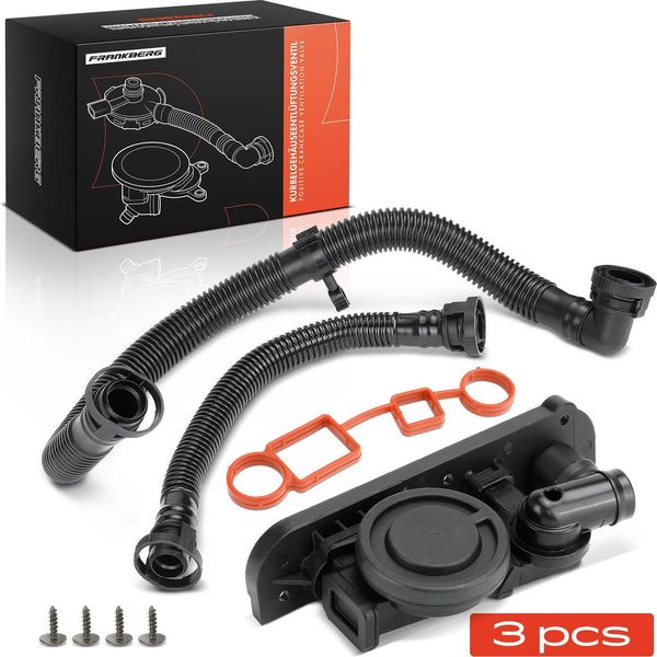 Frankberg 1X Kit Di Riparazione Ventilazione Carter Per Vw Golf 5 1K Audi A4 A3 Skoda Octavia Seat-image