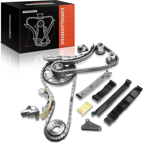 Frankberg 1X Set Catena Di Distribuzione Per Nissan Pathfinder Iii R51 2005-2013 Pick-Up D22 1998-2005 2.5L-image