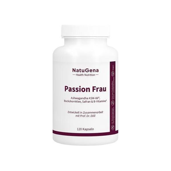 Passion Frau Ashwagandha+Saffron+Maca+B6 Capsule 120 Capsule-image