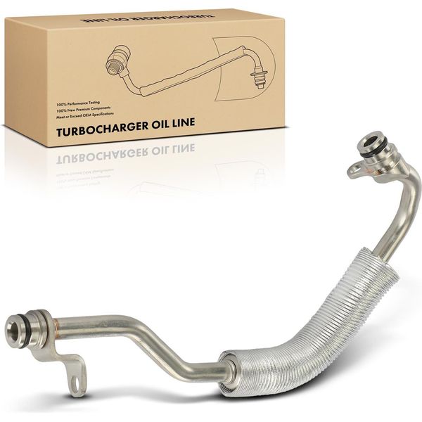 Frankberg 1X Linea Olio Turbocompressore Per Bmw Serie 1 E82 E88 Serie 3 E90 E91 Serie 7 X6 Z4 Roadster Alpina-image