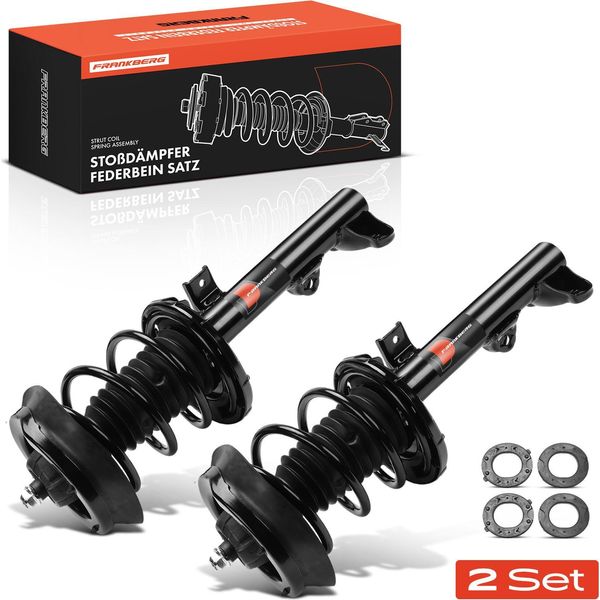 Frankberg 2X Ammortizzatore A Pressione Anteriore Per Mercedes-Benz W203 S203 CL203 A209 C209-image