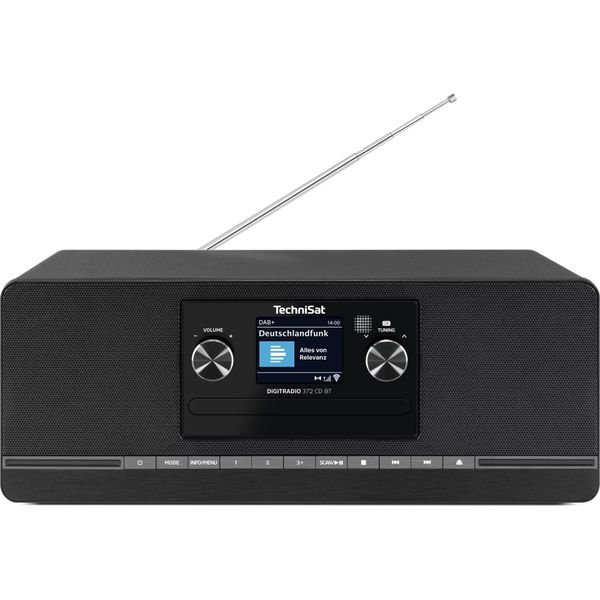 Technisat Digitradio 372 Cd Bt - Radio Digitale Dab+ Da 10 W, Fm, Cd, Bluetooth, Telecomando-image