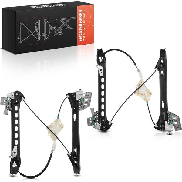 Frankberg 2X Regolatore Finestrino Posteriore Sinistro Destro Per Mercedes-Benz Classe Cl C219-image