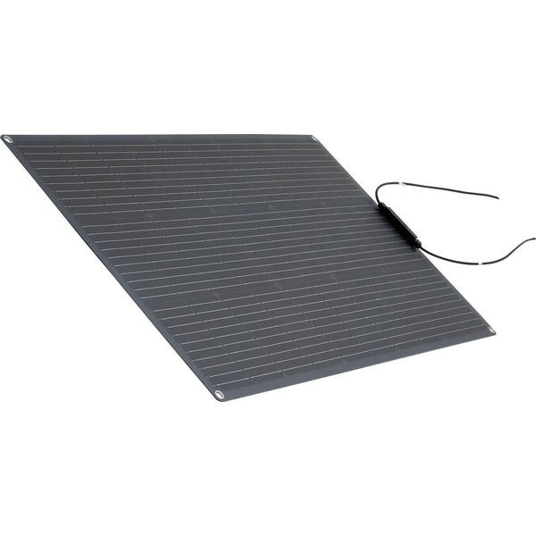 Succebuy 100W Modulo Solare Monocristallino, Pannello Solare Semi-Flessibile Con Uscita MC4, Impermeabile IP67, Ideale Per Barche, Camper, Auto, Cabine E Superfici Curve-image
