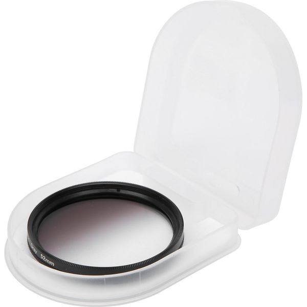 Filtro Sfumato Per Obiettivo Junestar 52 Mm Per Filtri Di Fotocamere Canon/Nikon/Sony/Olympus/Fuji, Grigio Sfumato-image