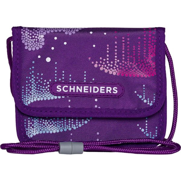 Schneiders Borsello Da Collo Portafoglio Neck Pouch Wavy Dots Porpora-image