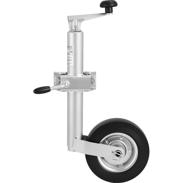 Succebuy Ruota Jockey Con Capacità Di Carico Fino A 150 Kg, Regolabile In Altezza Da 550 A 780 Mm, Dotata Di Ruota Singola E Impugnatura Ergonomica, Ideale Per Rimorchi, Roulotte E Imbarcazioni-image