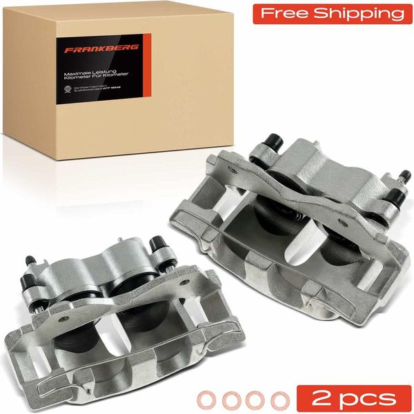 Frankberg 2X Pinza Freno Anteriore Sinistra Destra Per Jeep Grand Cherokee Ii Wg Wj 1999-2005-image
