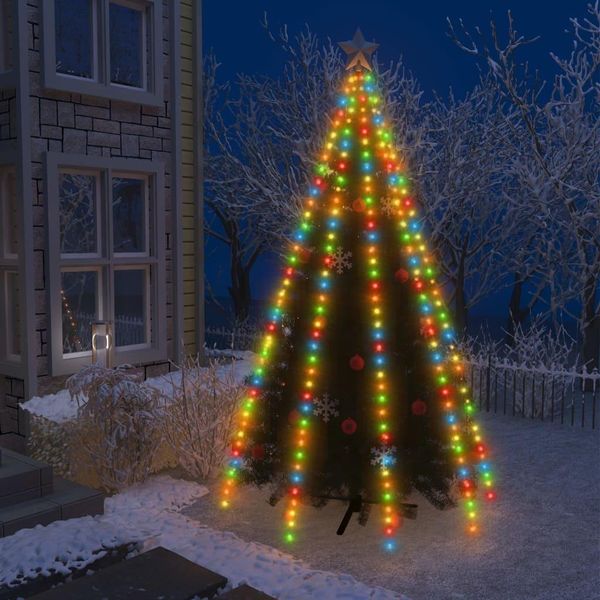 Maison Exclusive - Rete Di Luce Per Albero Di Natale 400 Led Multicolori 400 Cm-image