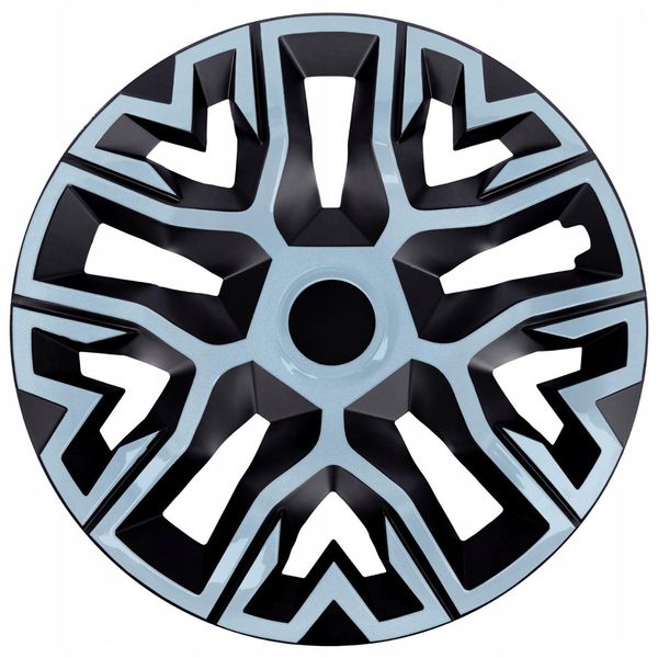 Coprimozzi Universali 14'' Nrm The Best Bicolore Azzurro/Nero 4 Pezzi-image