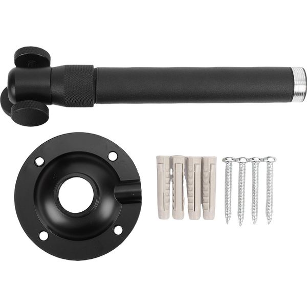 Supporto Per Proiettore Da Soffitto/Parete, Adatto Per Proiettori Tmy, Nero, Universale, Da 20,1 A 39,9 Cm, Lunghezza Regolabile, Ruotabile A 360°, Inclinabile A 90°-image