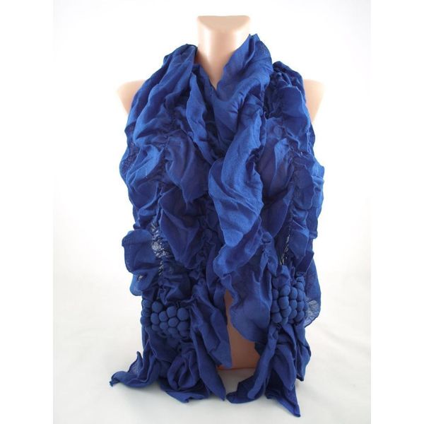 Sciarpa Art Of Polo Donna Nehale Blu Taglia Unica-image