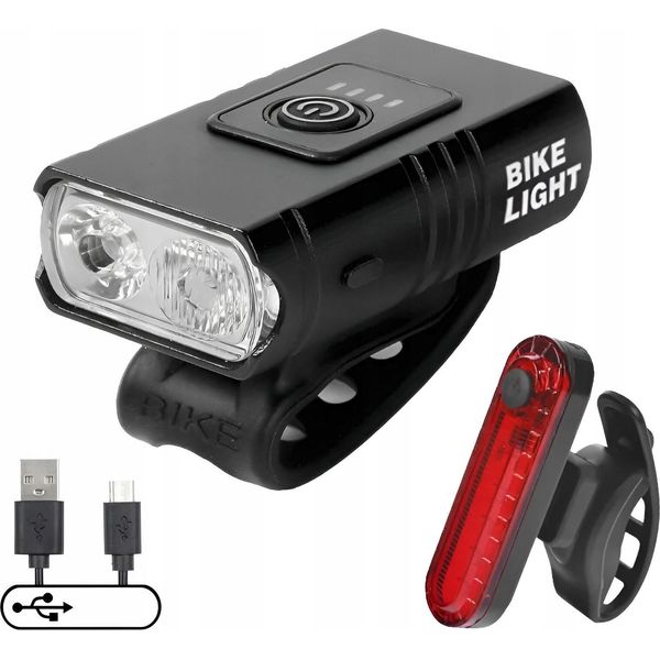 Luce Led Per Bicicletta, Potente Illuminazione Per Bicicletta, Lampada Da 1000 Lm-image