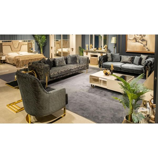 Set Da Salotto (Divano 4+3+1) – Elegante E Funzionale Per La Tua Casa.-image